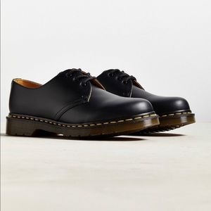 Dr.Martens 1461 W Black Smooth Leather Oxfords